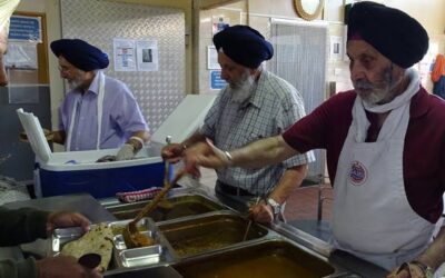 PM and Starmer among others thank Sikhs for Langar (food) at 14th Vaisakhi at Westminster