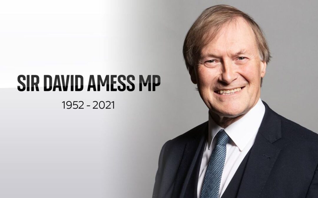 No words to express the tragic loss of Sir David Amess, MP