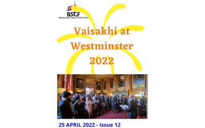 Vaisakhi at Westminster 2022 newsletter