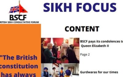 Sikh Focus October 2022 newsletter